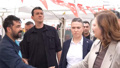 Burcu Köksal sokağa çıktı ama koruma perdesinin ardında