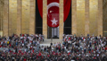 Erdoğan, Özgür Özel ve devlet erkanı Anıtkabir'de