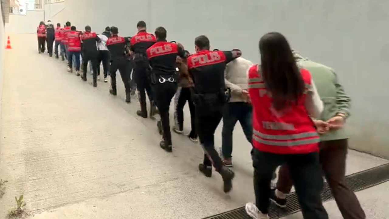 14 yabancı kadın fuhuş çetesinin elinden kurtarıldı