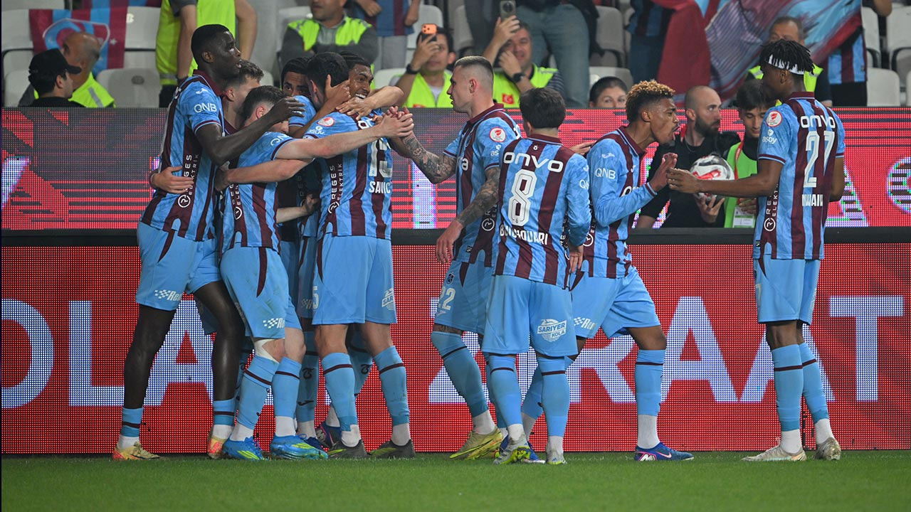 Türkiye Kupası'nda şampiyon Trabzonspor