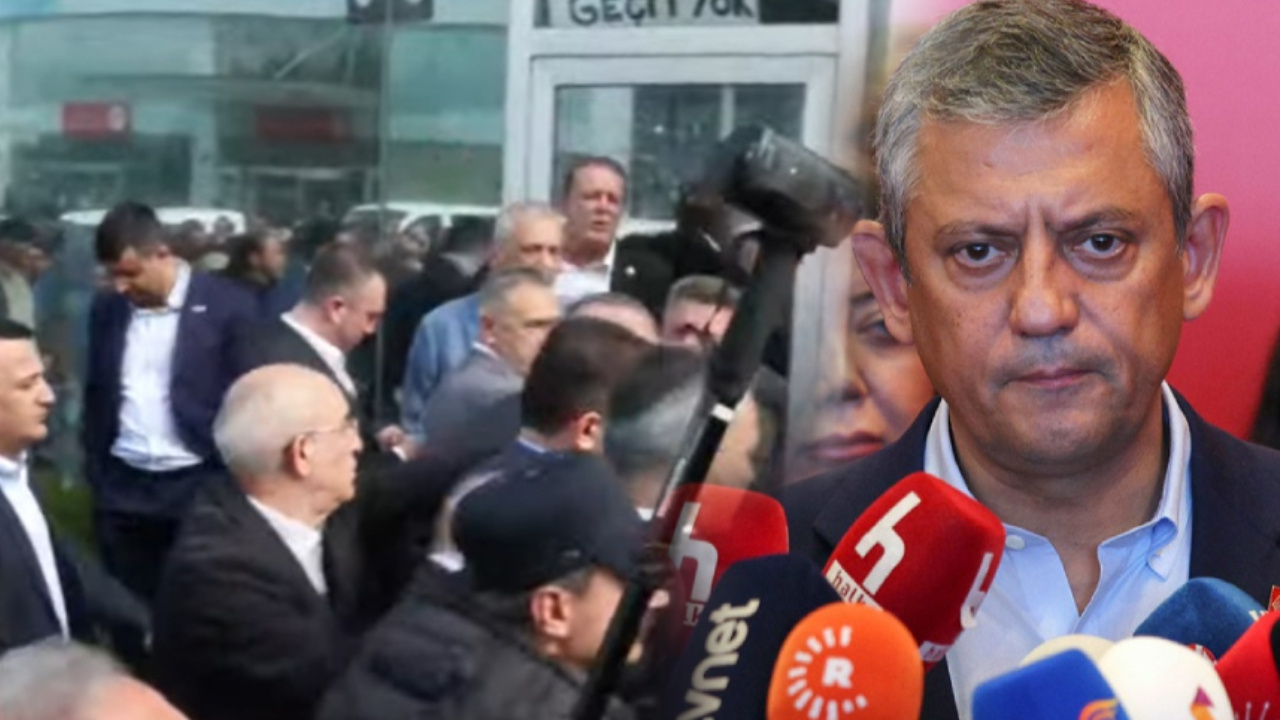 Arbede sonrası Özgür Özel'den ilk açıklama: Silahlı insanlar gelmeye başladı