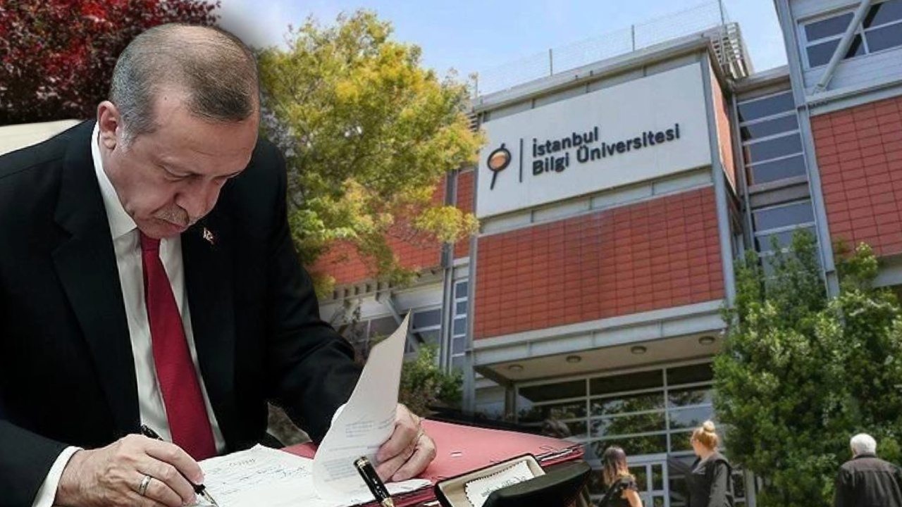 Erdoğan'ın kapatıp açtığı Bilgi Üniversitesi'nden açıklama geldi
