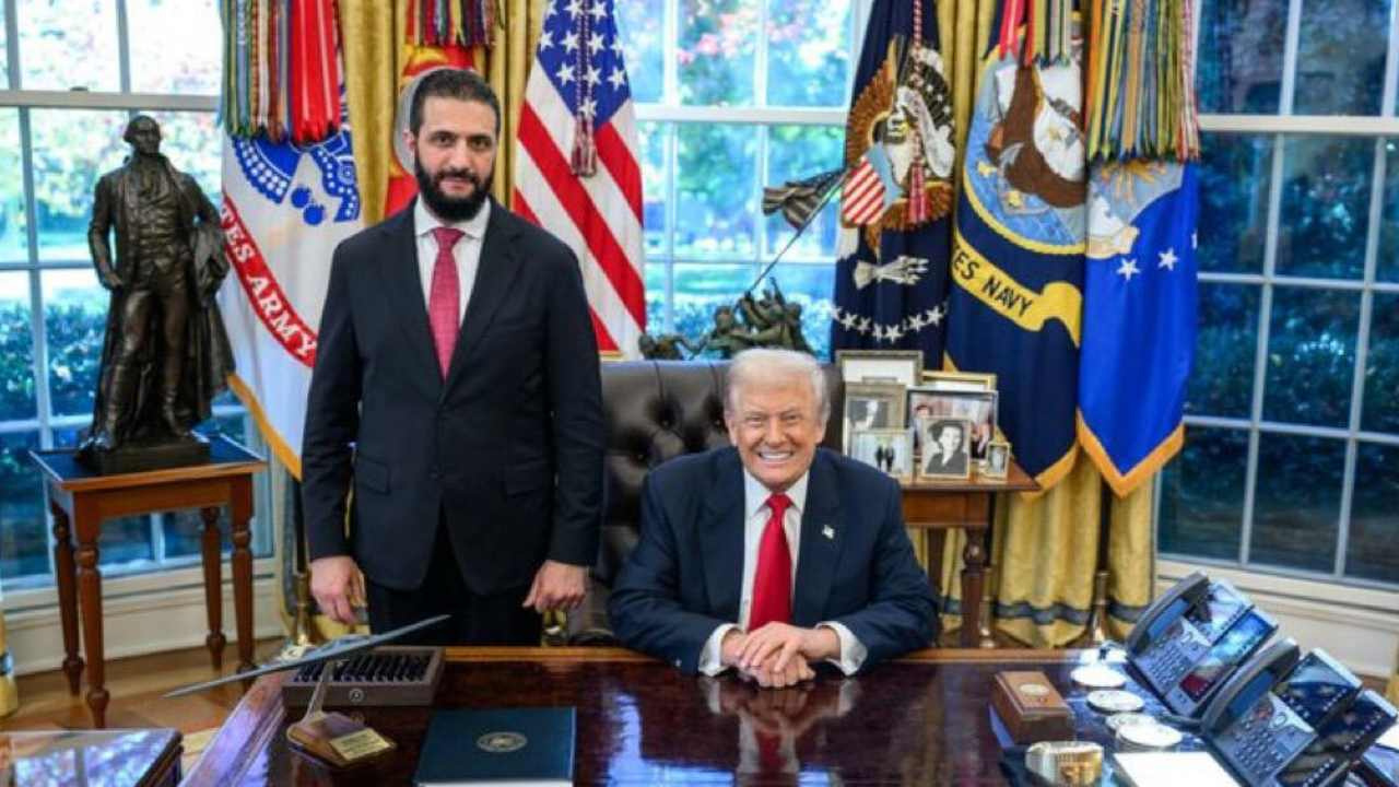 ABD Başkanı Trump ile Suriye Cumhurbaşkanı Şara görüştü