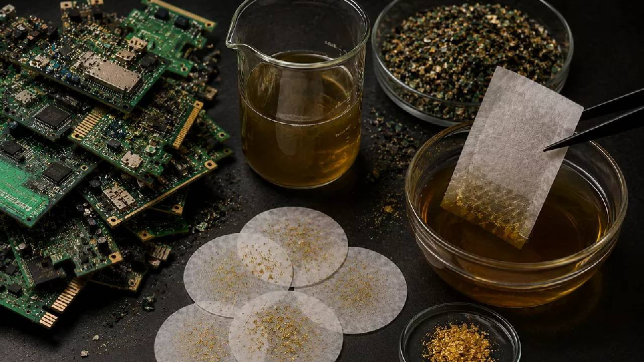 21. yüzyıl simyası: Evdeki o malzemeyle elektronik atıkları altına çeviriyorlar