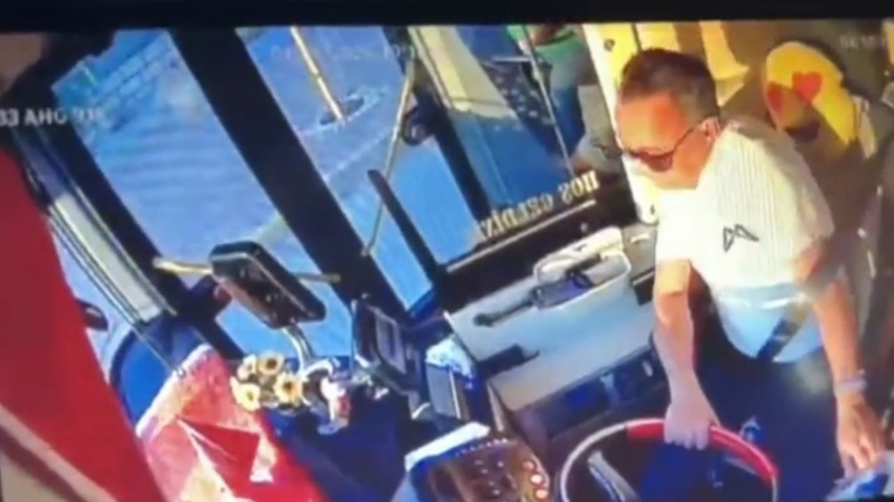 Mersin'de otobüsün camını kıran sürücüye 420 bin TL ceza