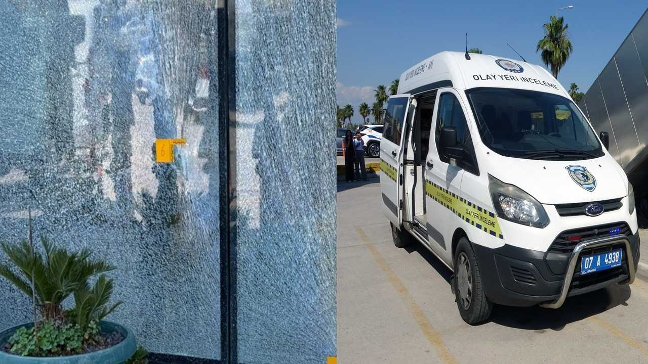 Antalya'da oto galeriye silahlı saldırı! Yüzünü gizleyip ate