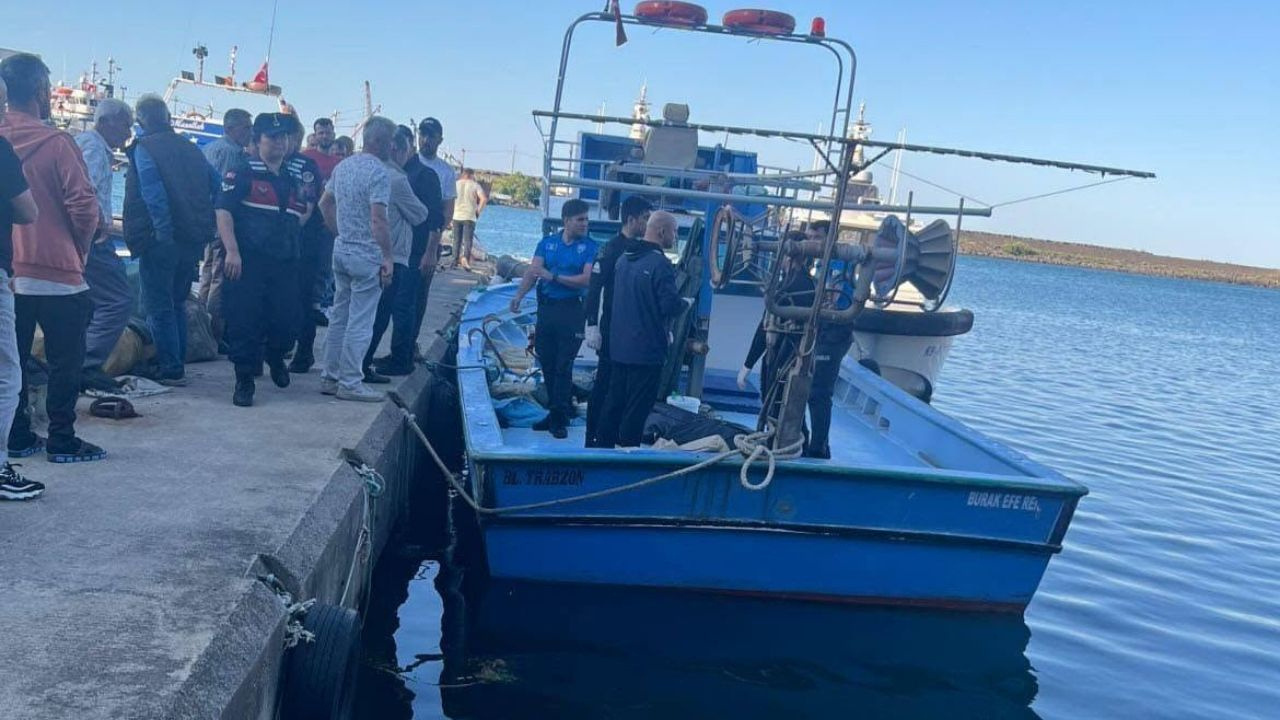 Trabzon'da kayıp balıkçının cansız bedenine ulaşıldı