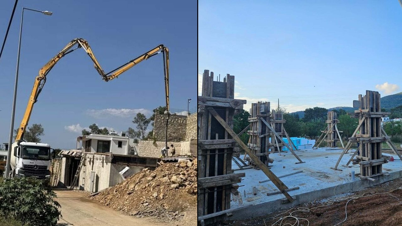 Bodrum’da inşaat yasağını delenlere peş peşe ceza 