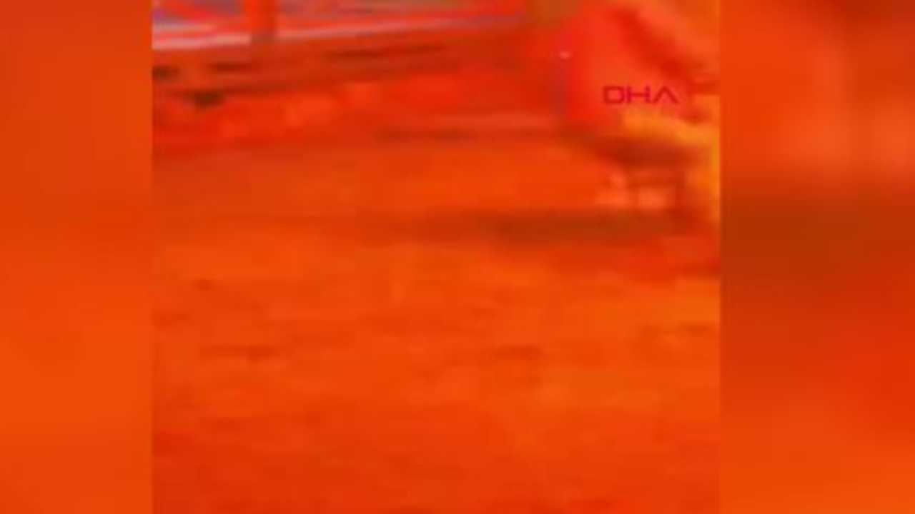 Hobi bahçesinde yakılan ateşin sonu patlamayla bitti