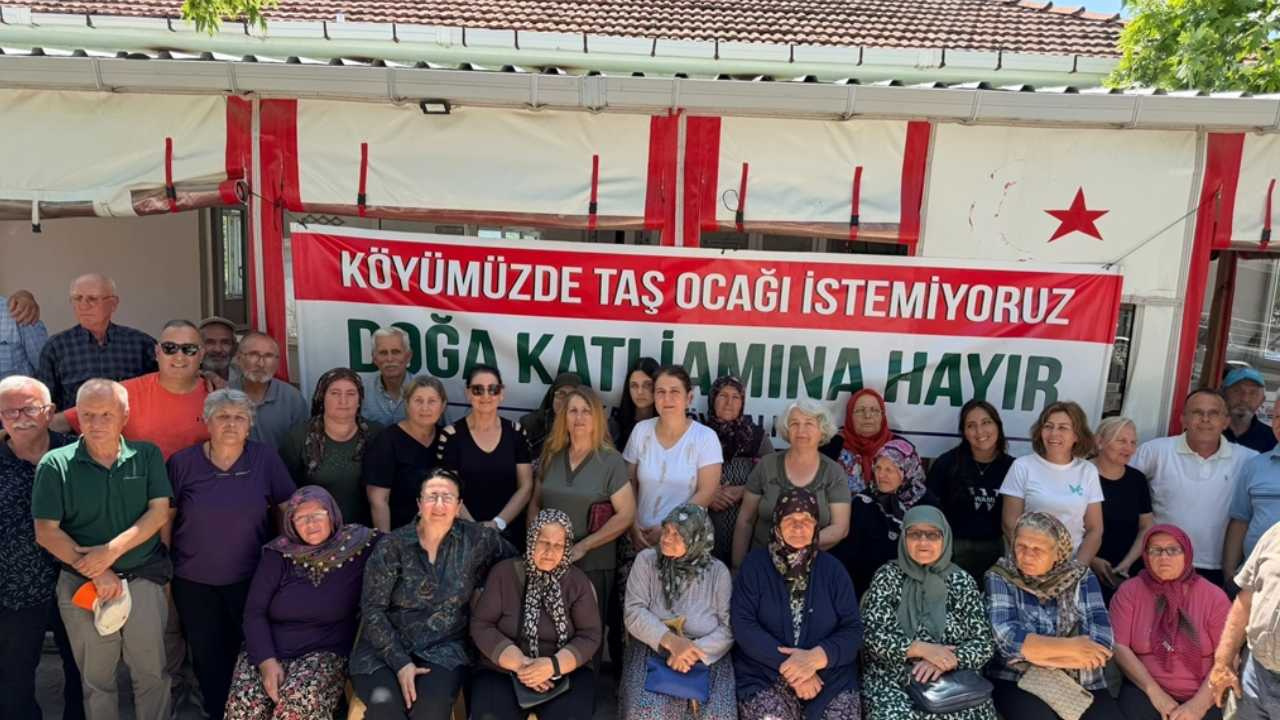 Köylüler direndi: Taş ocakları için verilen 'ÇED gerekli değ
