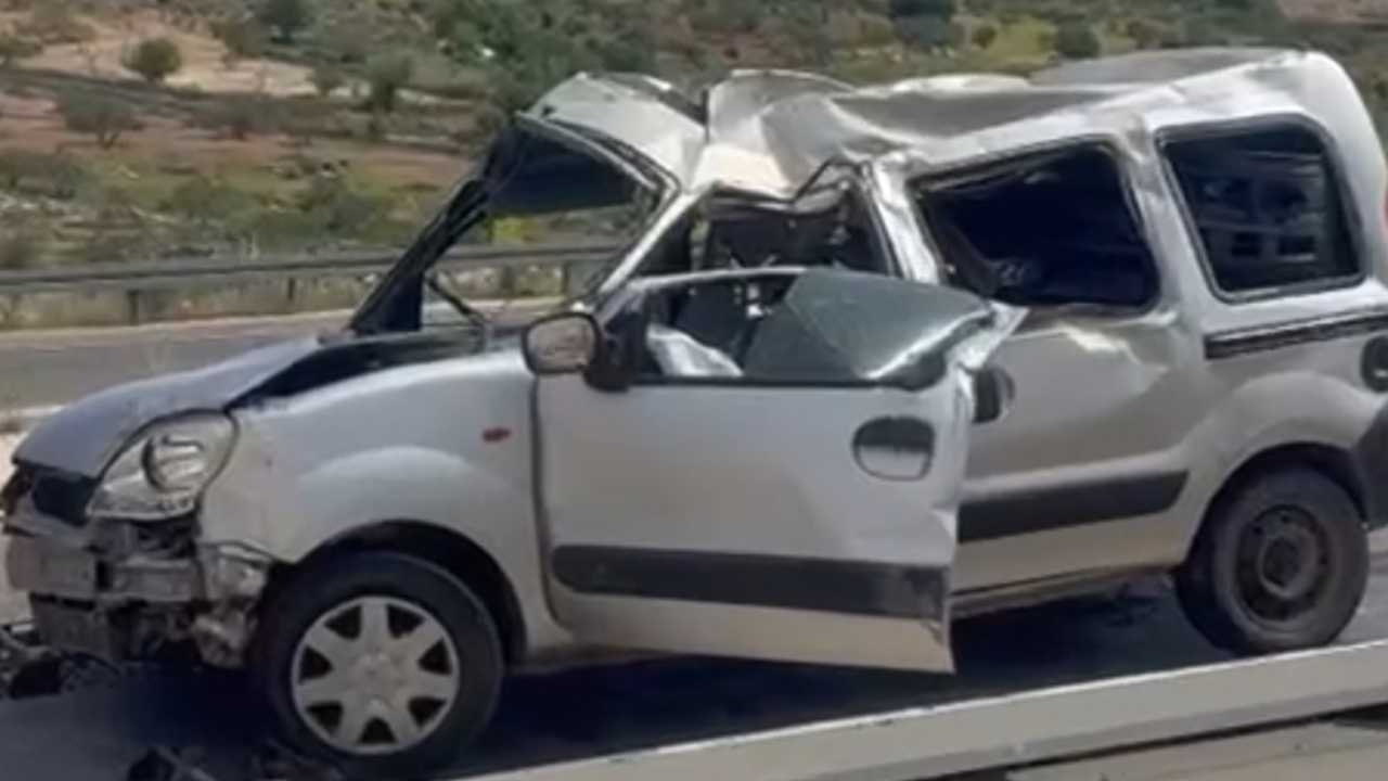 Şarampole devrilen araç can aldı: 1 kişi yaralandı