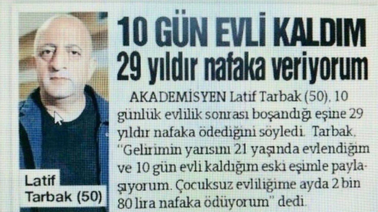 Kendini 'Doç. Dr.' diye tanıtan 'nafaka mağduru' T