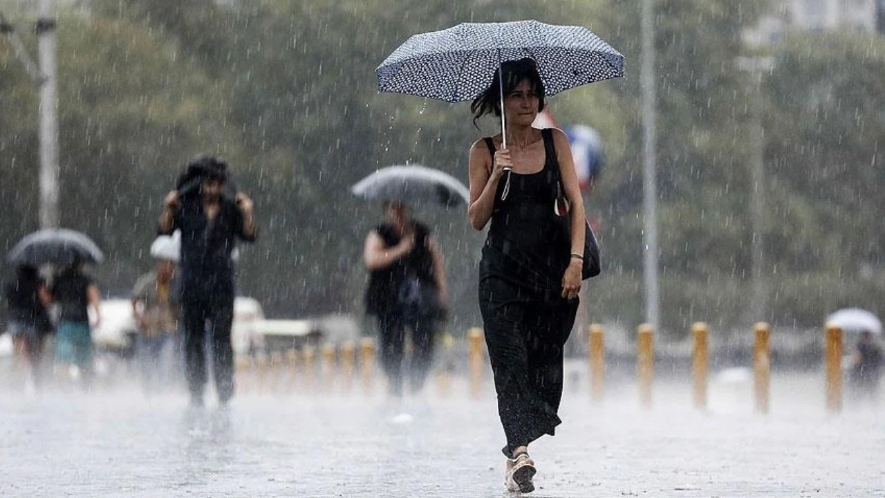 Meteoroloji 5 bölgede 7 kesime gök gürültülü sağan