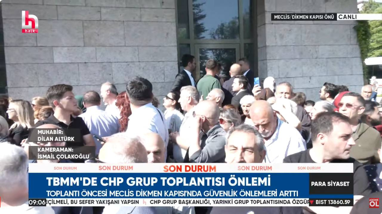 Canlı - Son Dakika | TBMM önünde gerginlik! Özgür 