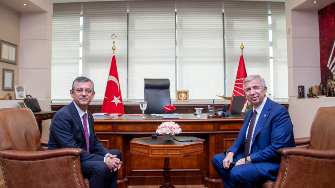 Son dakika | Mansur Yavaş Özgür Özel ile beraber M