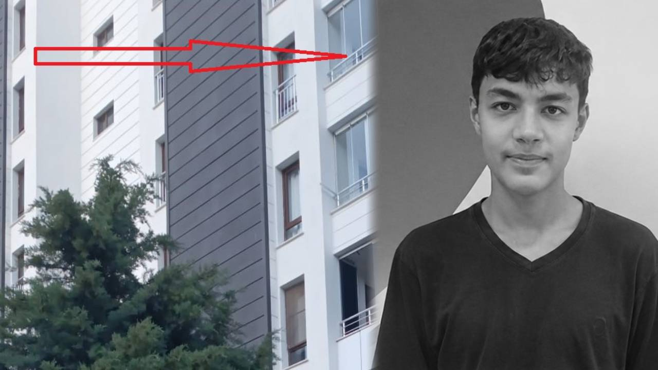 5’inci kattan düşen 15 yaşındaki Ömer hayatını kay