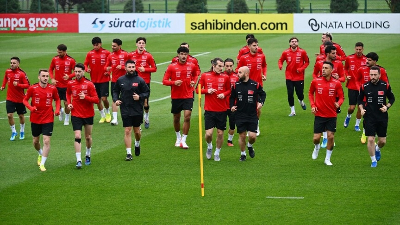 Milli takım ABD maçı hazırlıklarını tamamladı
