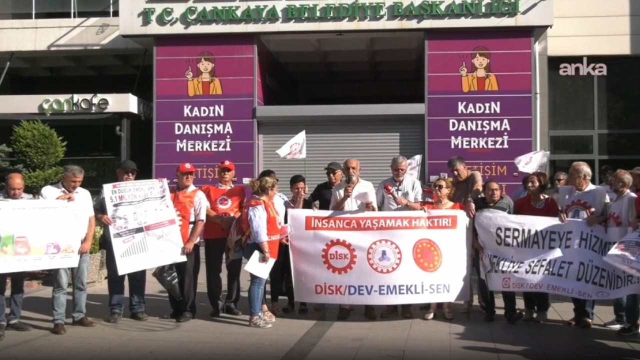 Emekliler Ankara'da iktidara seslendi: Saraya değil emekliye bütçe