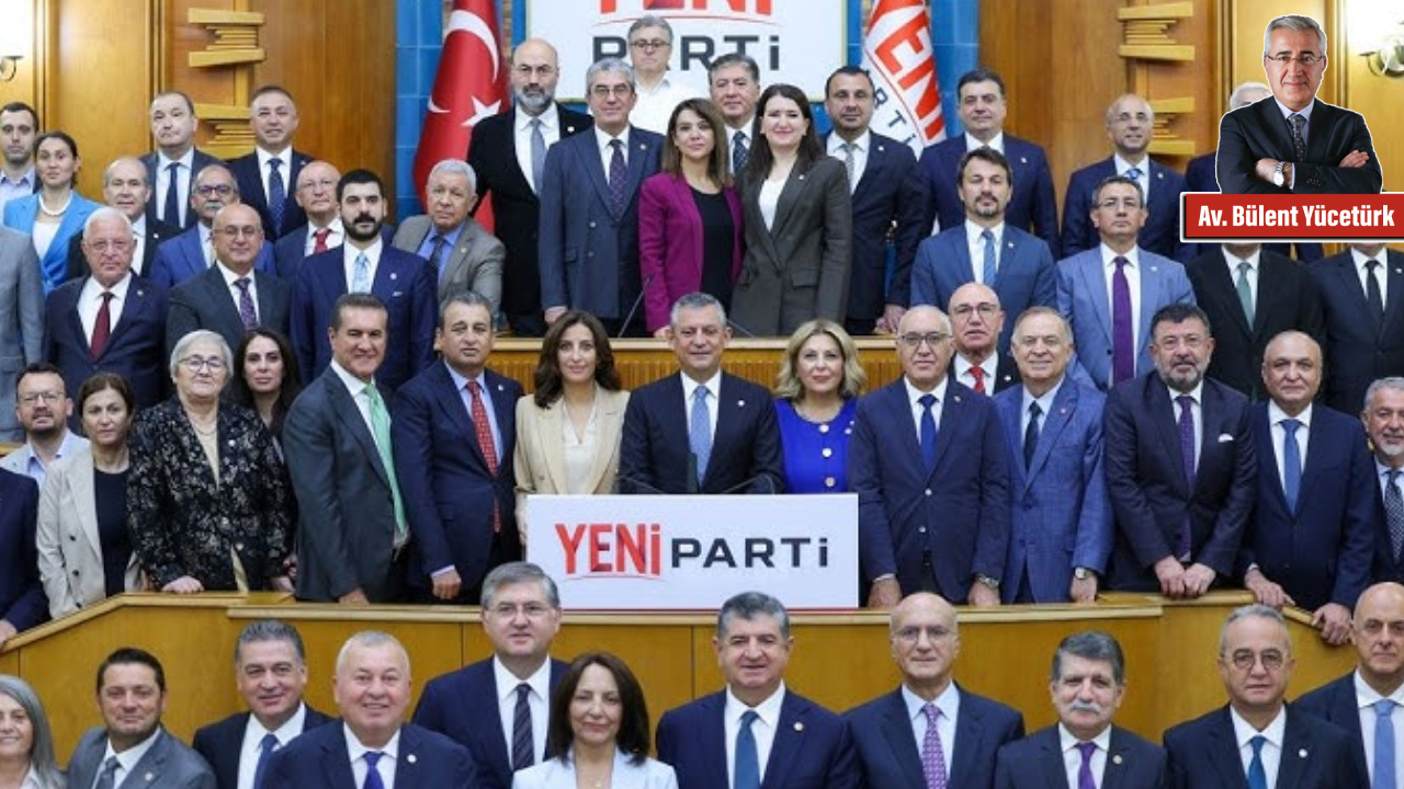 Yeni Parti'nin Adı: Hukuk Devleti! "Devletin gücü değil, hukukun gücü..."