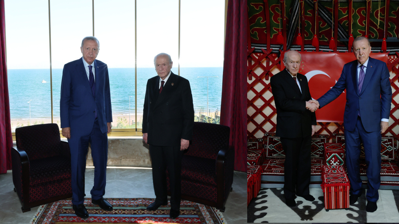 Erdoğan ve Bahçeli Ahlat'ta buluştu