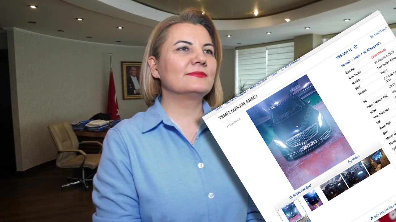 Fatma Hürriyet Kaplan CHP plakalı makam aracını satışa çıkardı!