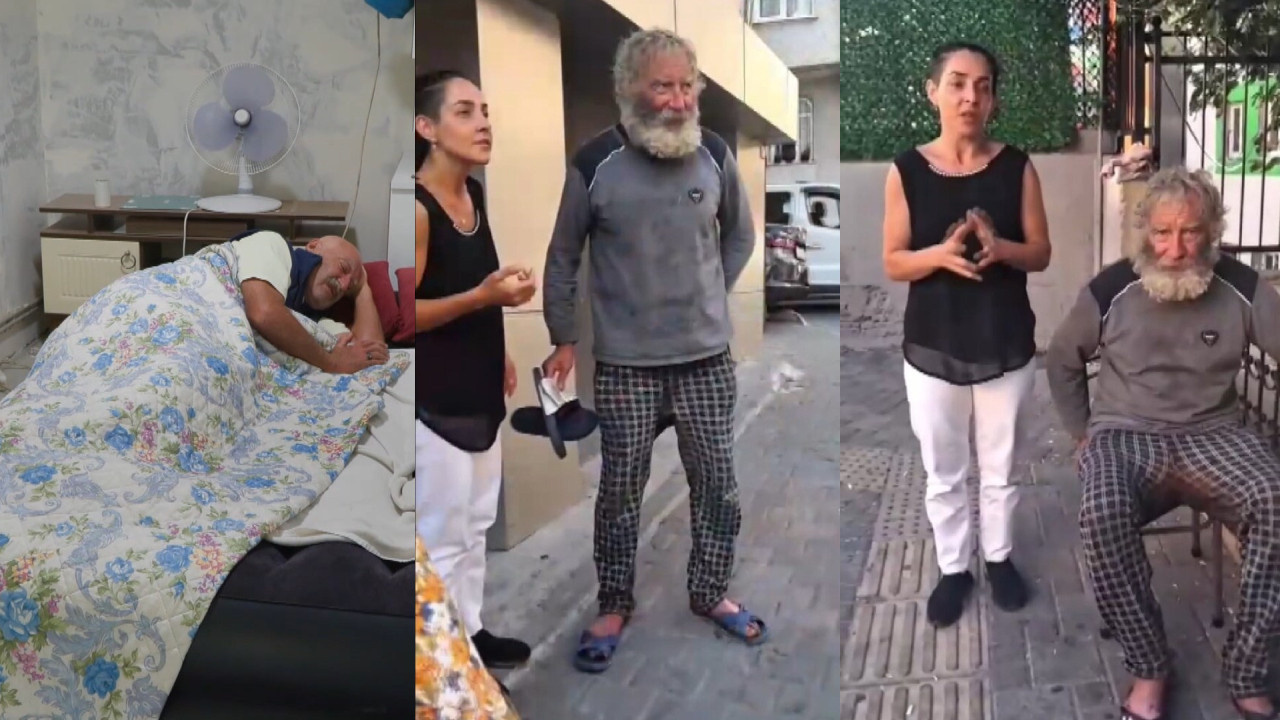 Esenler'de Dostoyevski romanlarından fırlamış bir karakter gibi: Gizemli Rus'un yardımına mahalleli yetişti