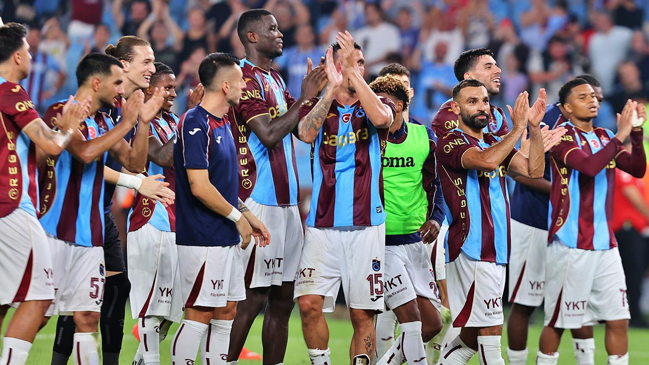 Trabzonspor'un Ferencvaros maçı ilk 11'i belli oldu