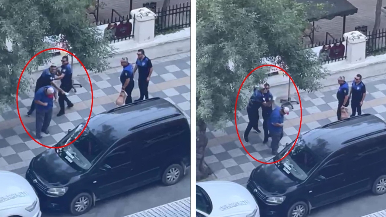 Zabıta engelli adamı dövdü! Önce tekme ve yumruk savurdu sonra su şişesiyle boynuna vurdu