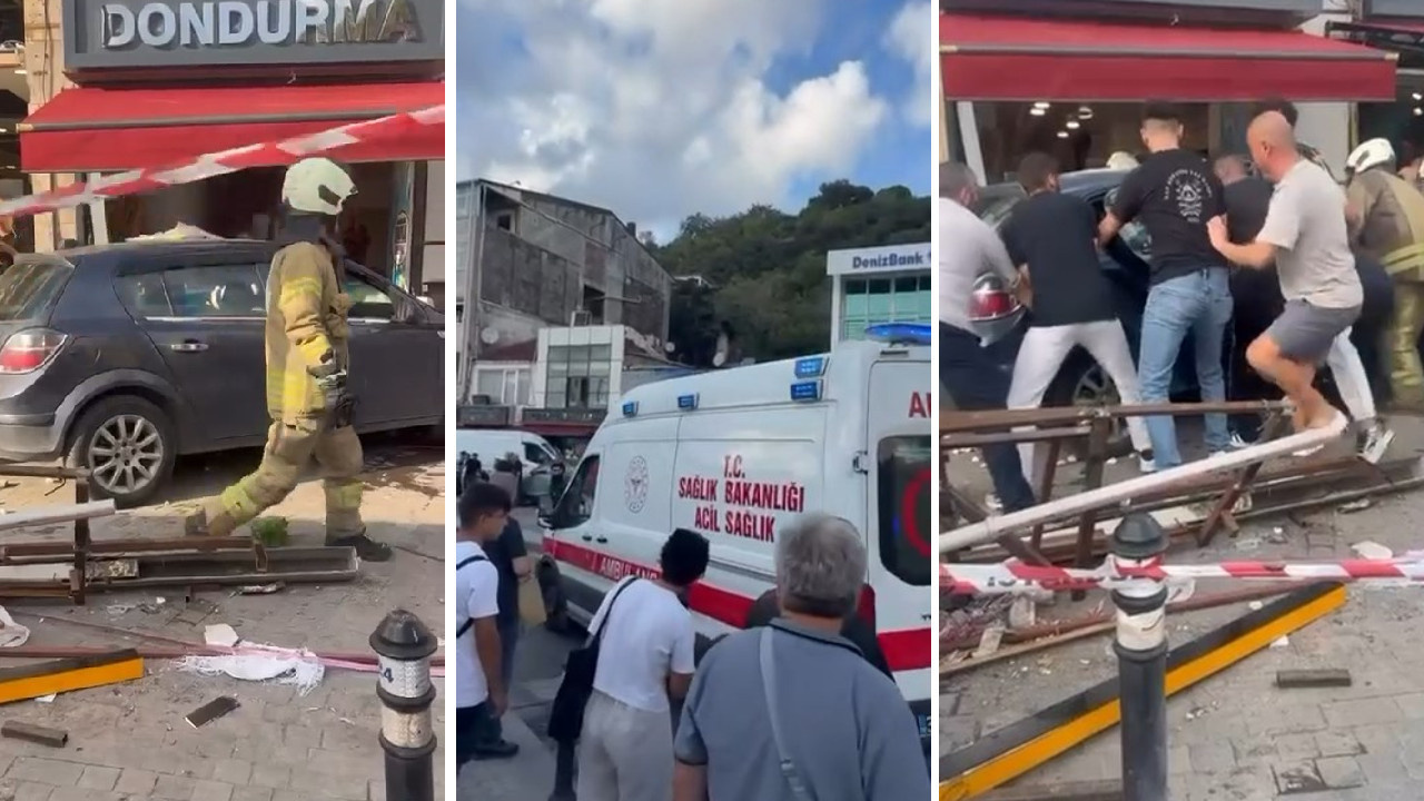 Son dakika | İstanbul’da otomobil yayaların arasına daldı! Yaralılar var