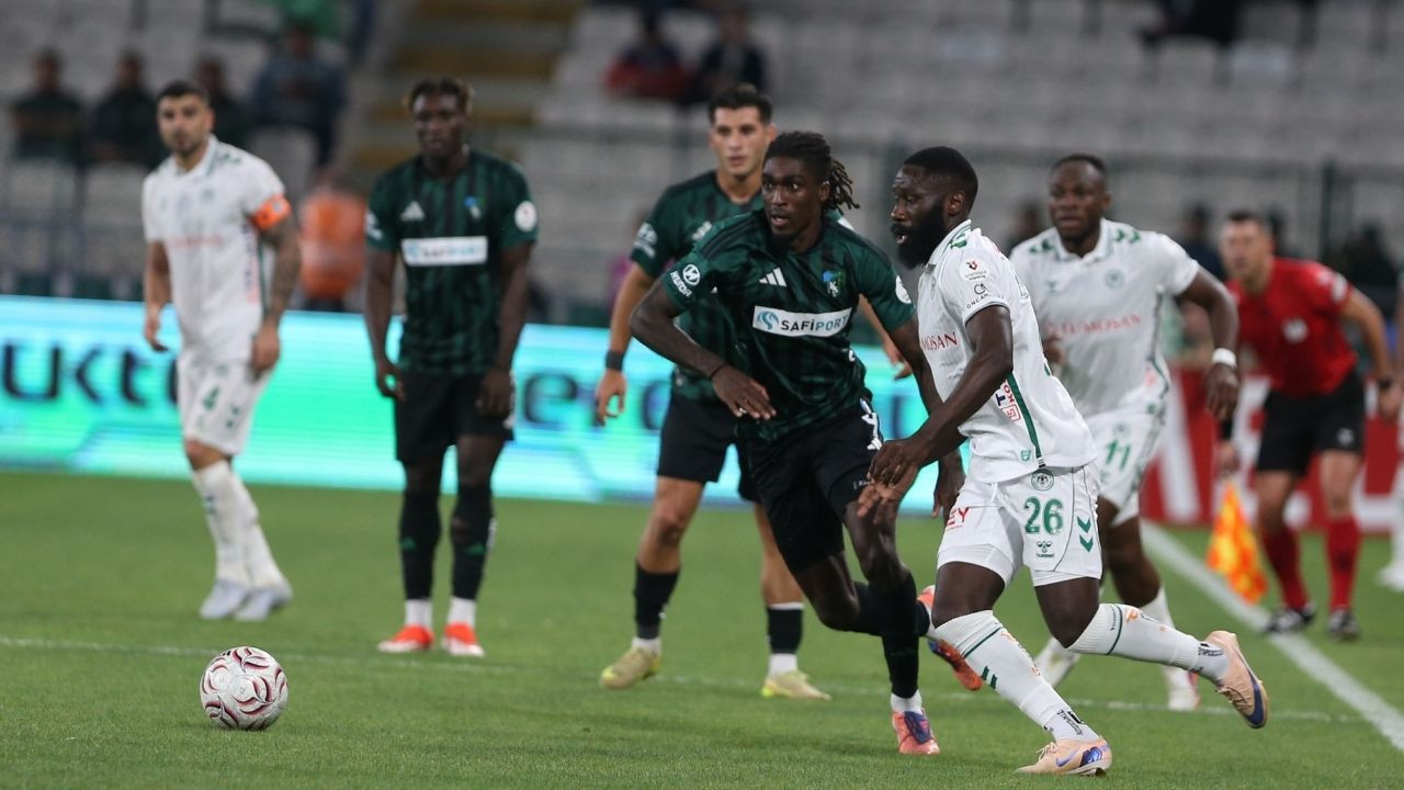 Kocaelispor'un Konyaspor'u nasıl yendiğini açıkladı: Rakip oyuncuya teşekkür etti