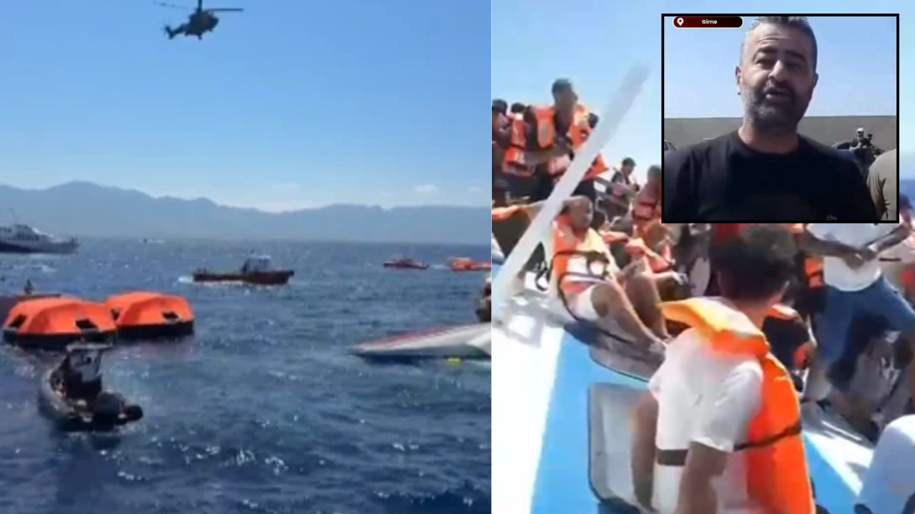 Gemiden kurtulan yolcular dehşet anlarını anlattı: Bir şey olmaz dediler, sonra gemi batmaya başladı