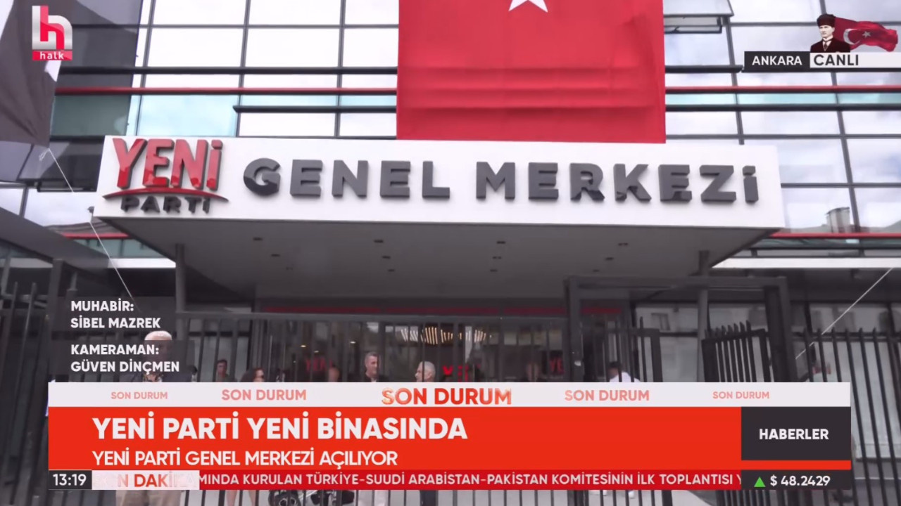YENİ Parti Genel Merkezi kapılarını açtı! İlk toplantı yarın