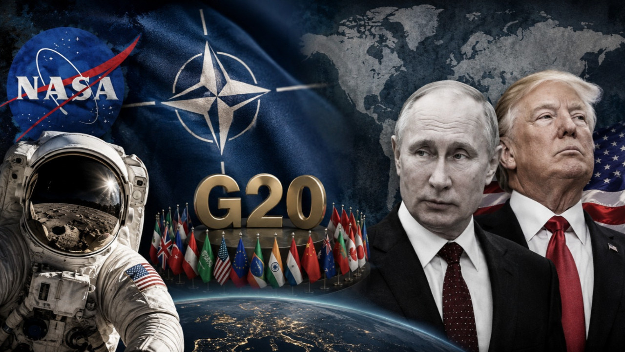 NASA, NATO, G20, Putin ve Amerika...