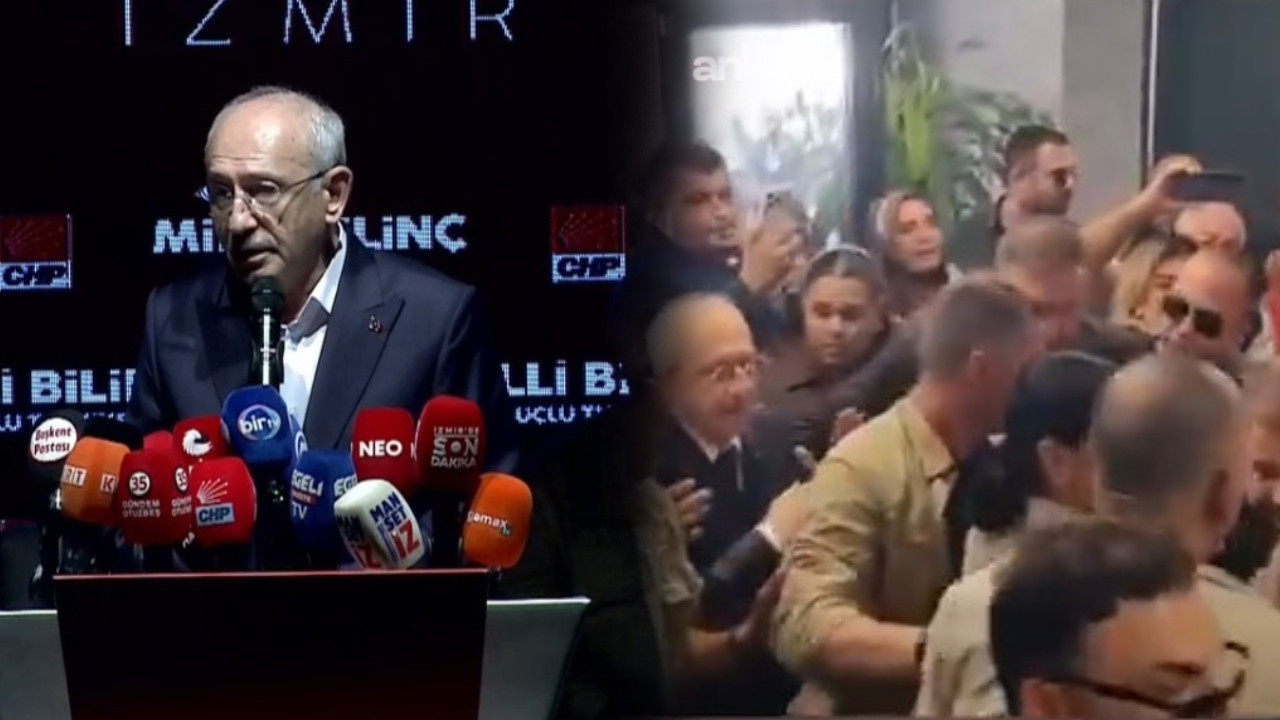 Butlancılar ve Kılıçdaroğlu'nun korumaları birbirine girdi!