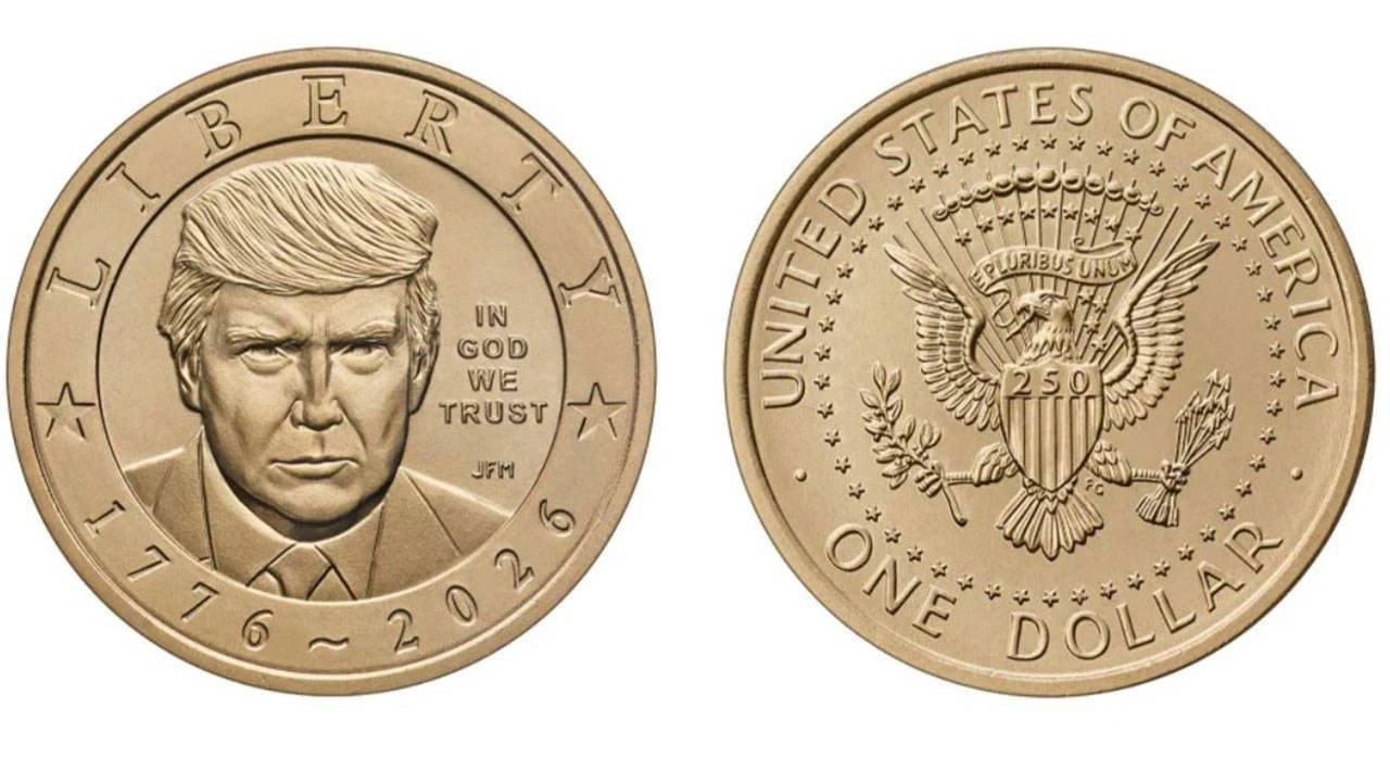 Tarihi karar tartışma yarattı: Trump'ın portresi 1 dolarlık parada