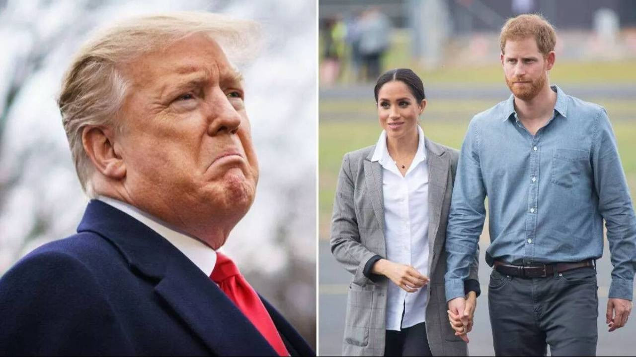 Harry ve Meghan’ın İngiltere kararına Trump da dahil oldu: Onların yerinde olsaydım…