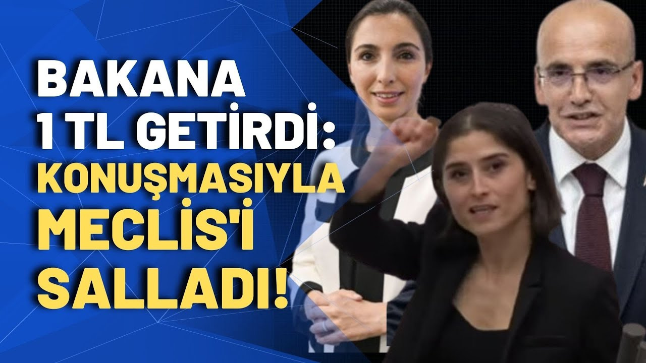 Ceylan Akca Milletvekili Ceylan Akça Cupolo, ekonomi konuşmasıyla Meclis'i salladı!