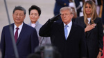 Trump’ın Şi’ye gövde gösterisi ters tepti! Kameralar o anları yakaladı