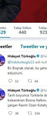 Hidayet Türkoğlu'ndan Rasim Ozan Kütahyalı'ya: Aşağılık, adi...