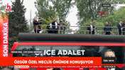 Son dakika | Yürüyüş mitinge döndü! Özgür Özel: Partiyi üçüncü kez açmaya var mısınız