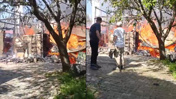 Tokat'ta korkutan yangın: Köylüler alevlere hortumlarla müdahale etti