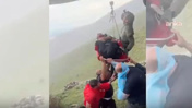 Dağda kalp krizi geçirdi! Askeri helikopterle kurtarıldı