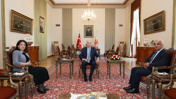 TBMM Başkanı Kurtulmuş ile İmralı Heyeti 'çerçeve yasa' için görüştü