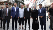 Bakanlık bürokratı Tamer Karadağlı AKP'li yöneticilerle çarşı pazar gezmesine çıktı