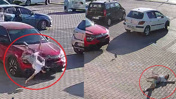 Koşarak yola atladı; otomobilin çarptığı 9 yaşındaki çocuk ağır yaralandı