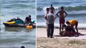 Serinlemek isterken canından oluyordu! Cankurtaranlar son anda kurtardı