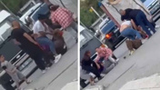Kadınların kavgasını kimse ayıramadı! Birbirlerini yere yatırıp tekme tokat dövdüler