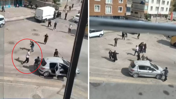 Kalabalığın üzerine pompalı tüfekle ateş açtı! O anlar saniye saniye kamerada