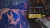 İstanbul'da yağış kazaları peş peşe getirdi: 4 ayrı kazada 3 kişi yaralandı