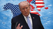 Trump'tan haritalı paylaşım: Kuzey Amerika'nın tamamını ABD toprağı yaptı
